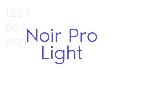 Noir Pro Light