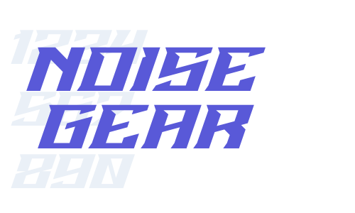 Noise Gear Font Download