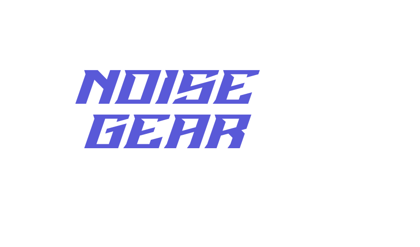 Noise Gear Font Download