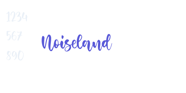 Noiseland font free