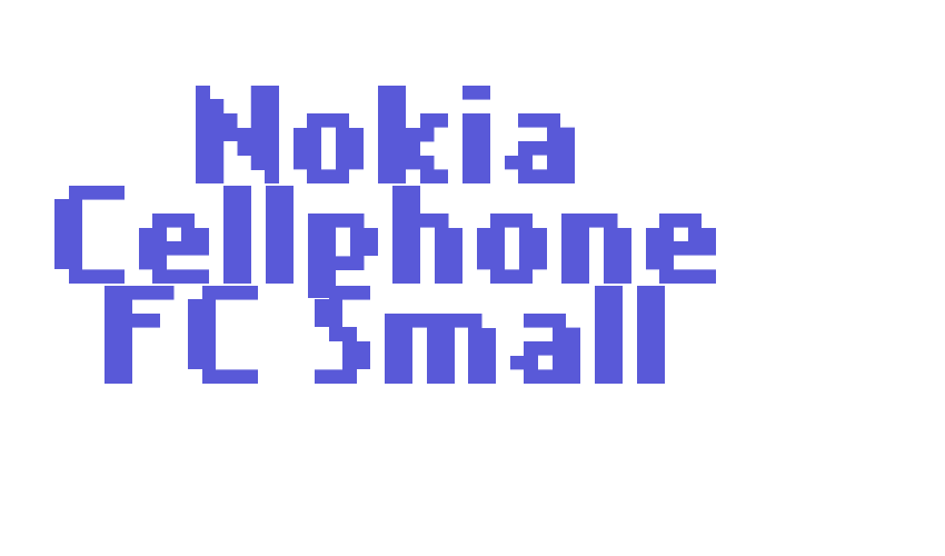 Nokia Cellphone FC Small Font Download