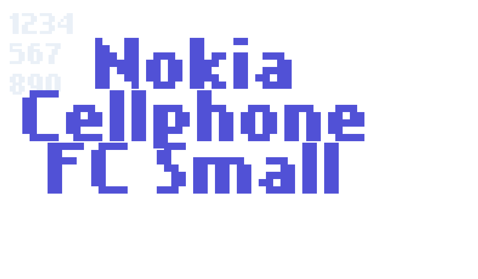 Nokia Cellphone FC Small-font-download