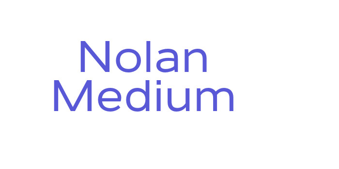 Nolan Medium Font Download