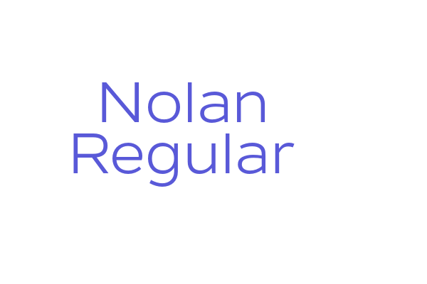 Nolan Regular Font