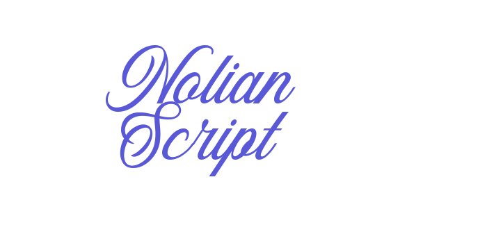 Nolian Script Font Download