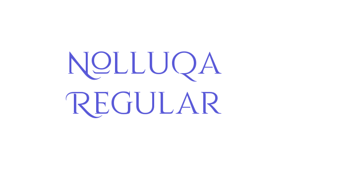 Nolluqa Regular Font Download