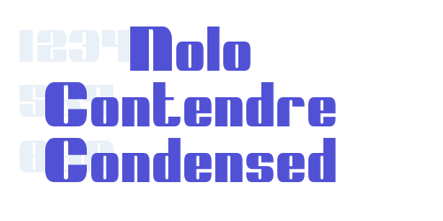 Nolo Contendre Condensed-font-download
