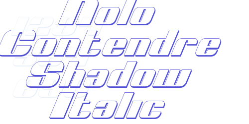 Nolo Contendre Shadow Italic-font-download