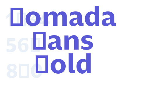 Nomada Sans Bold Font Download