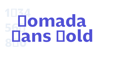 Nomada Sans Bold-font-download