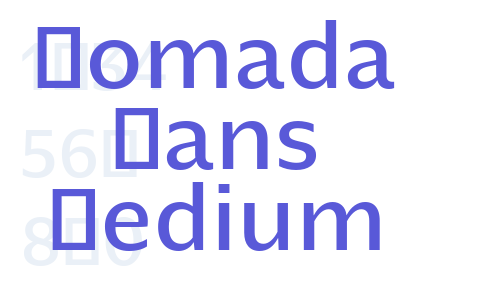 Nomada Sans Medium Font Download