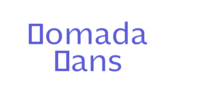 Nomada Sans Font