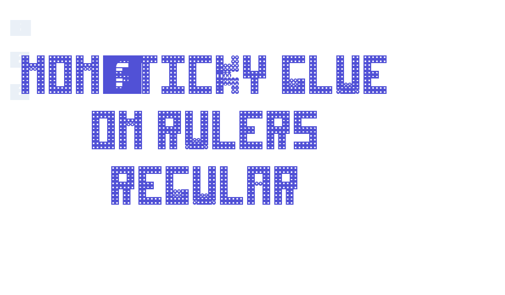 Non-sticky glue on rulers Regular-font-download