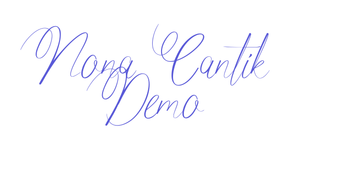 Nona Cantik Demo Font Download