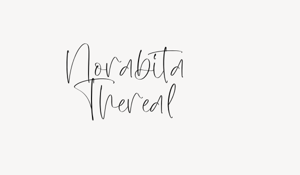 Norabita Thereal Font