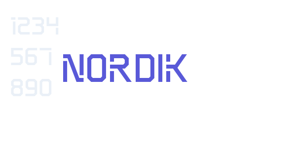 Nordik font free