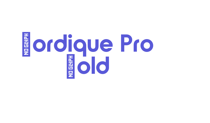 Nordique Pro Bold Font Download