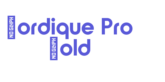 Nordique Pro Bold Font