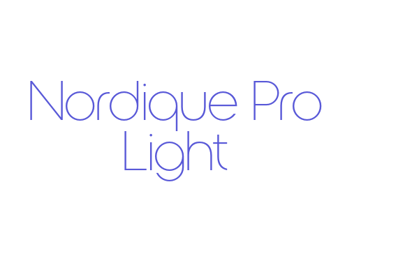 Nordique Pro Light Font