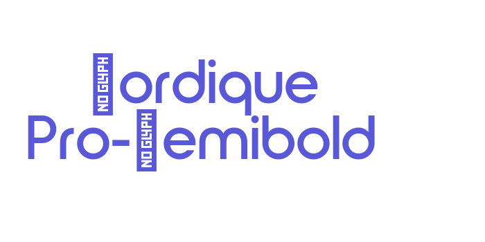 Nordique Pro-Semibold Font Download