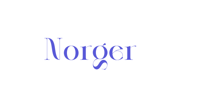 Norger Font