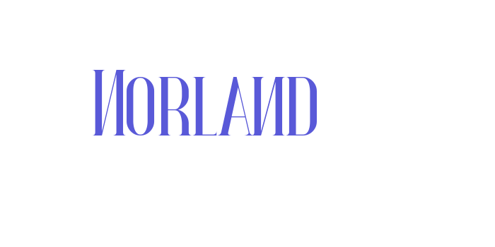 Norland Font