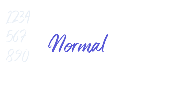 Normal font free