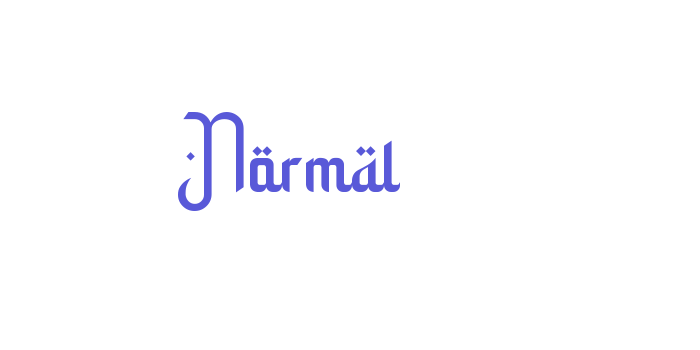 Normal Font