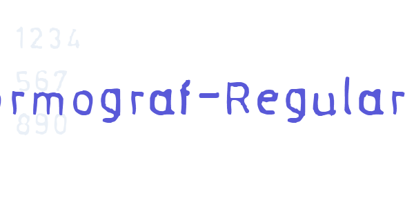 Normograf-Regular font free