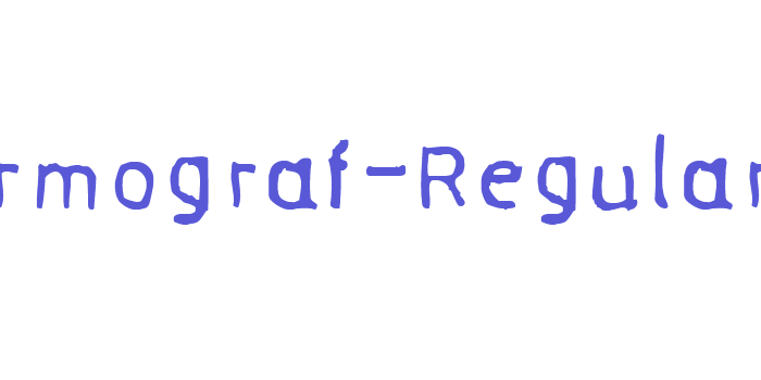 Normograf-Regular Font