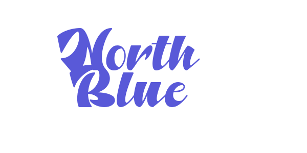 North Blue font free