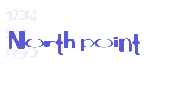 North point font free