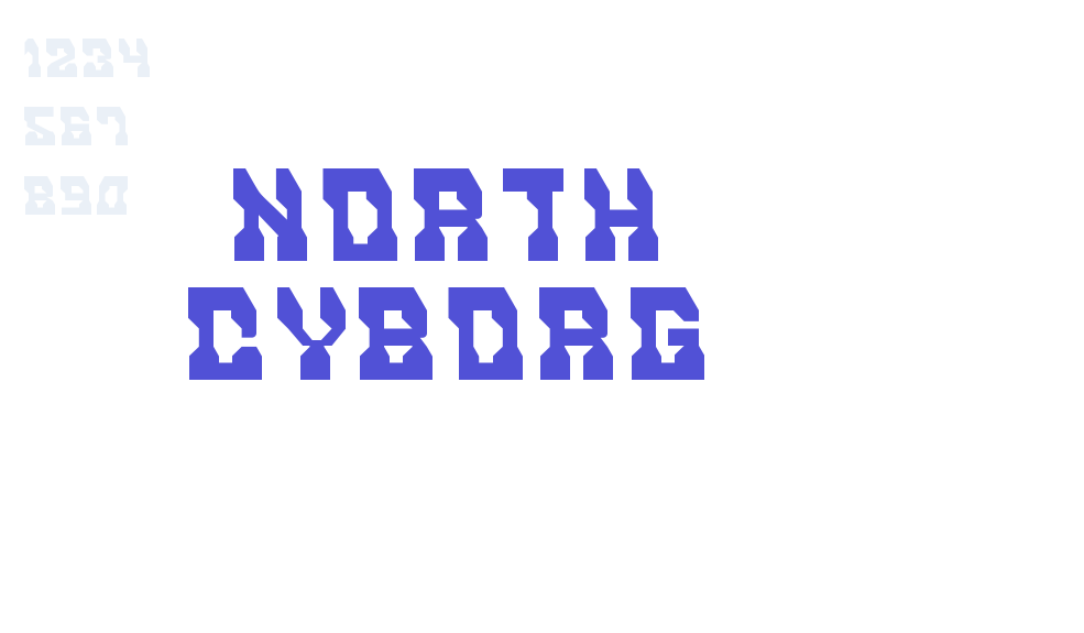 North Cyborg-font-download