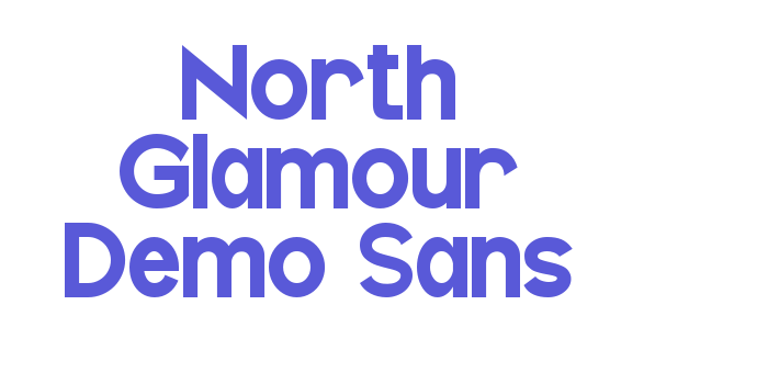 North Glamour Demo Sans Font Download