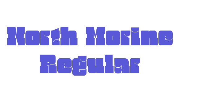 North Morine Regular Font