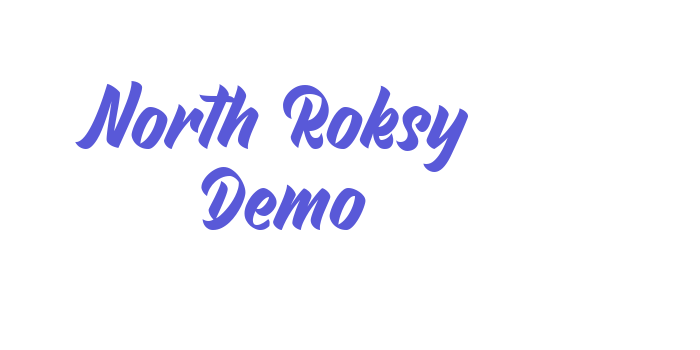 North Roksy Demo Font Download