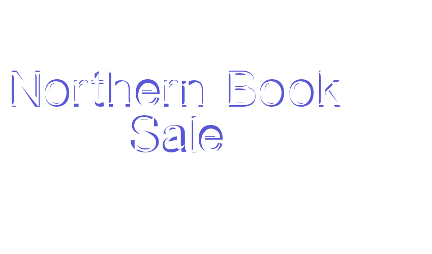 Northern Book Sale Font Download