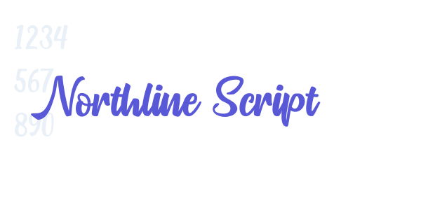 Northline Script font free