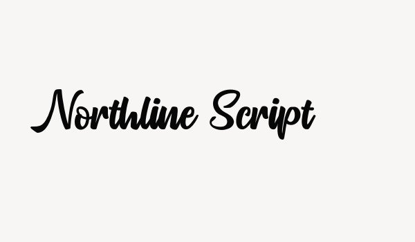 Northline Script Font