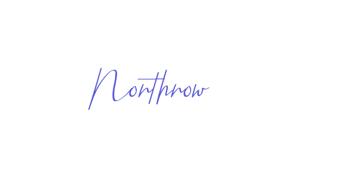 Northrow Font Download