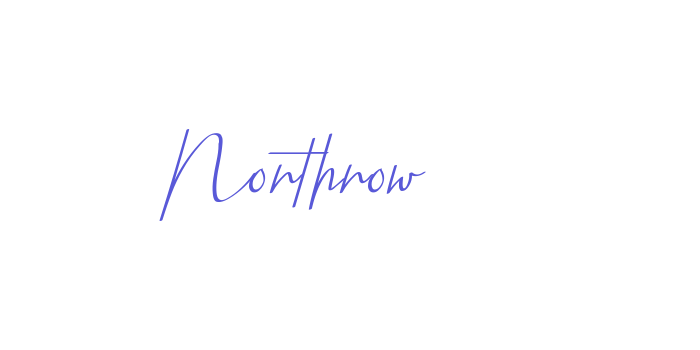 Northrow Font