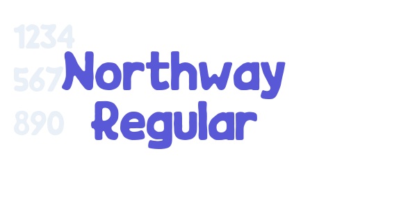 Northway Regular font free