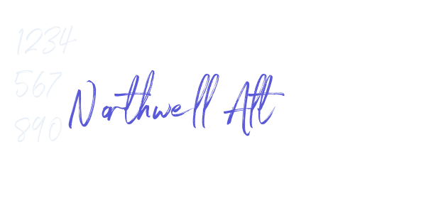 Northwell Alt font free