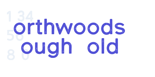 Northwoods Rough Bold-font-download
