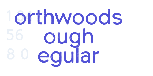 Northwoods Rough Regular-font-download