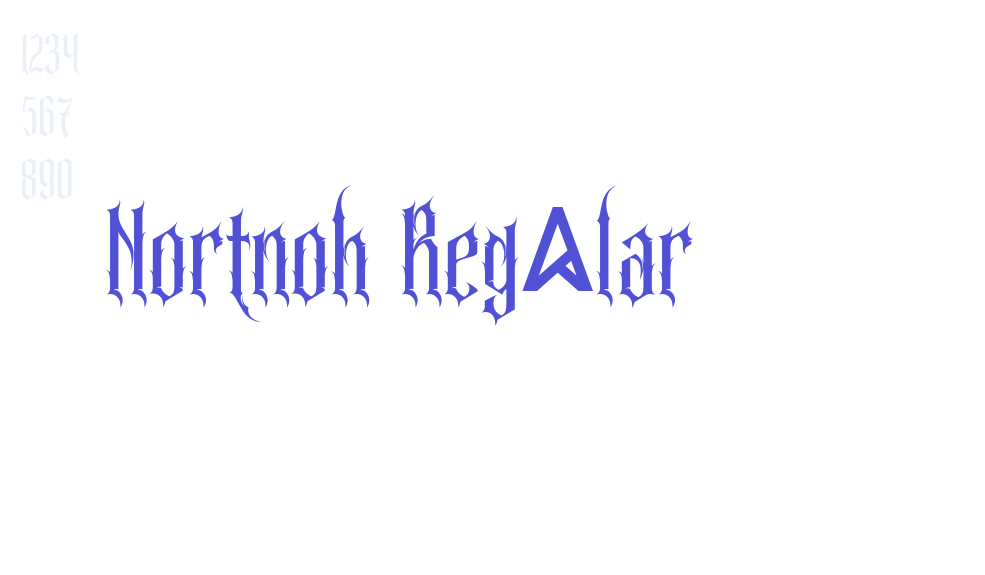 Nortnoh Regular-font-download