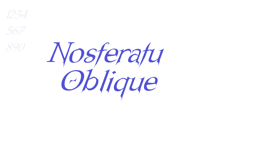 Nosferatu Oblique-font-download