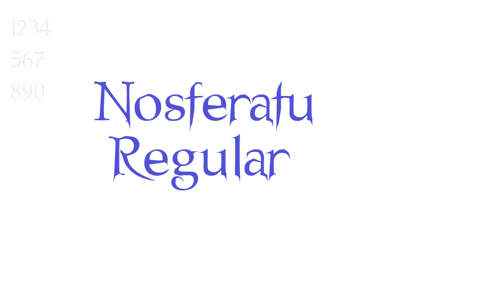 Nosferatu Regular-font-download