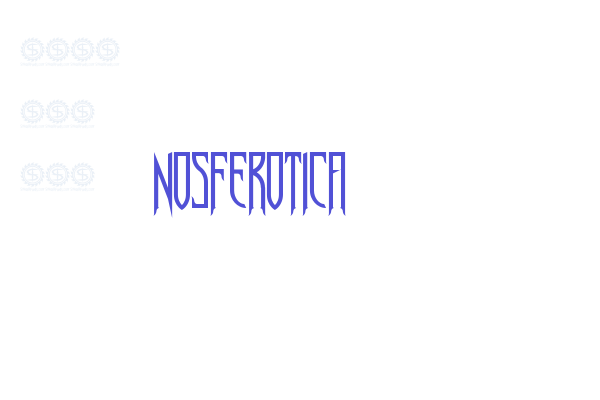 Nosferotica Font Download