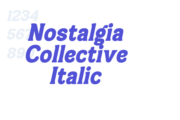 Nostalgia Collective Italic